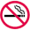 no smoke sign